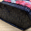 &lt;transcy&gt;Bamboo Basket Drawstring Kinchaku
Bag, Chrysanthemum, Free Shipping&lt;/transcy&gt;