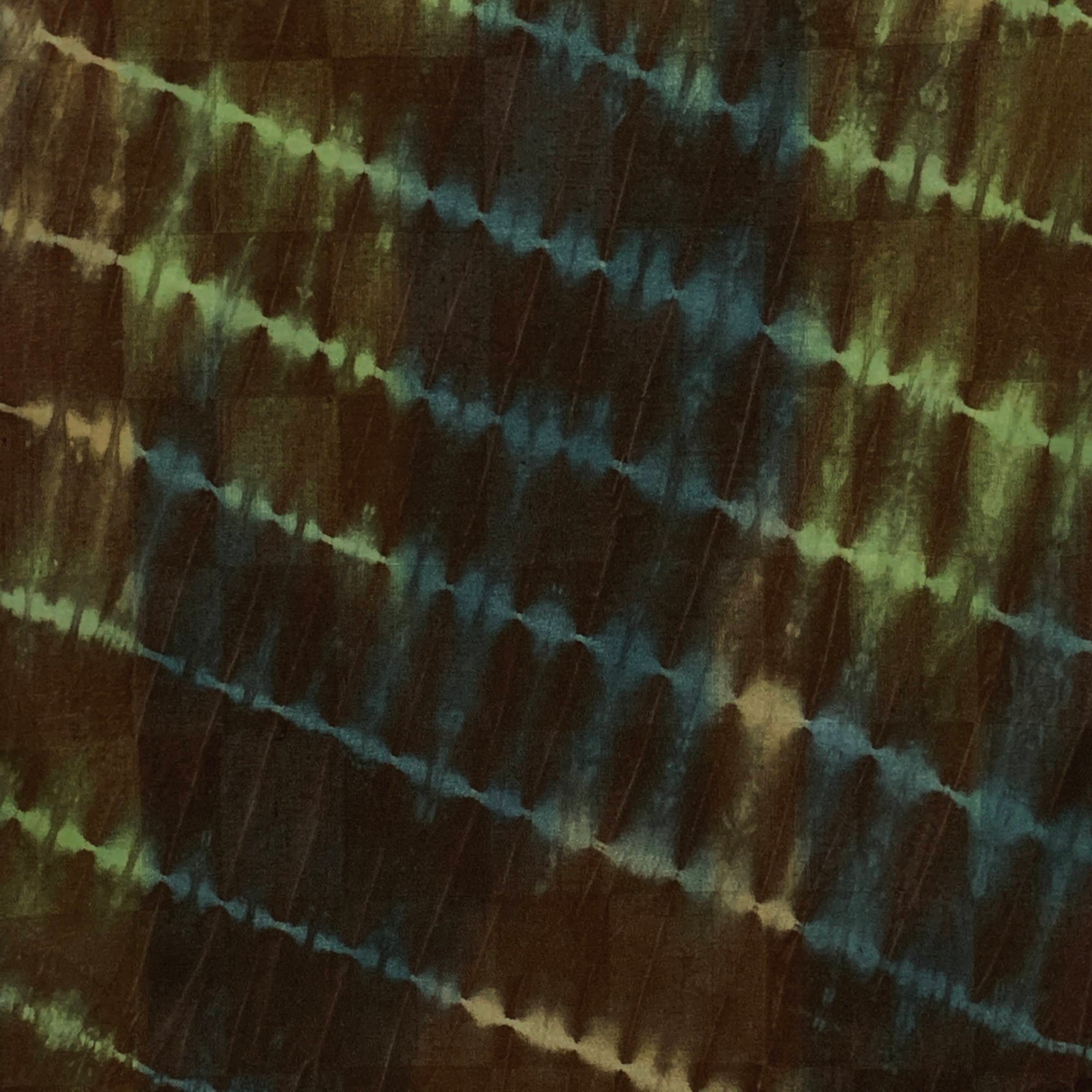 反物　筬園工房　紅泥染　お仕立代込み